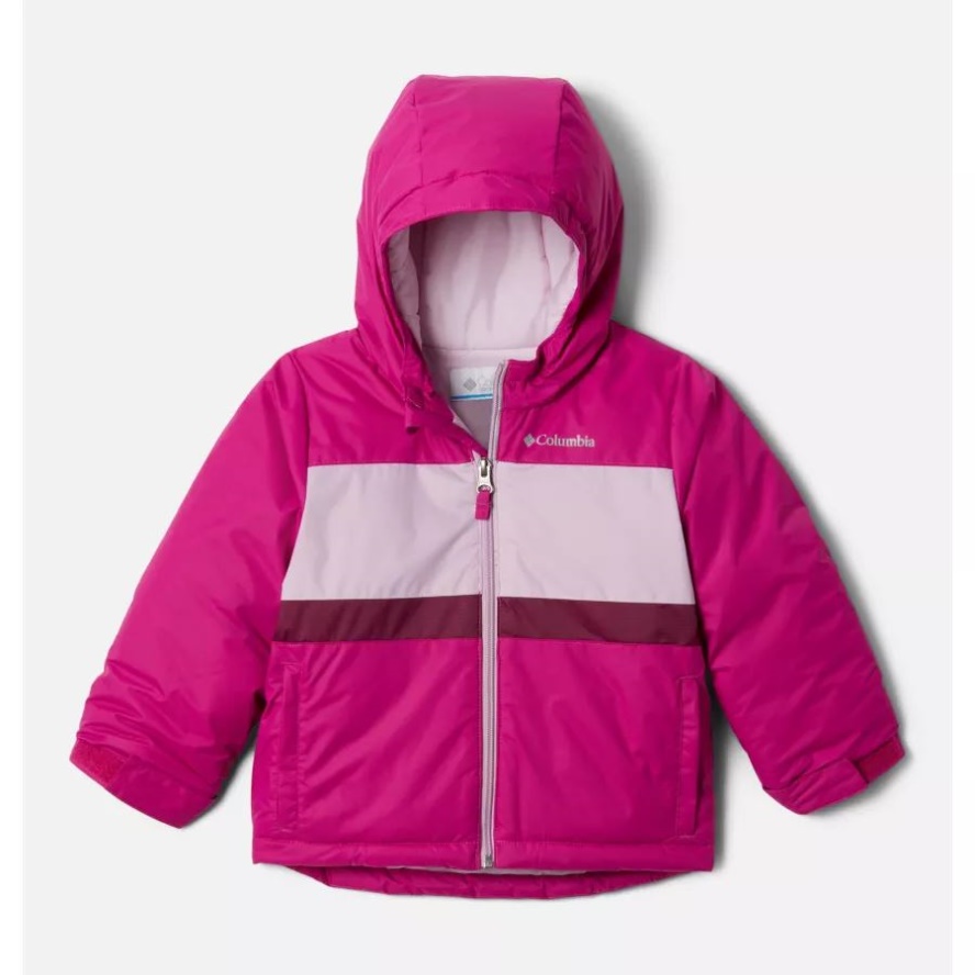 Columbia Sale Toddler Valley Runner Jacket Wild Fuchsia/Aura/Marionberry