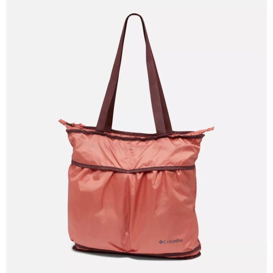 Columbia Sale Unisex Lightweight Packable II 18L Tote Bag Dark Coral