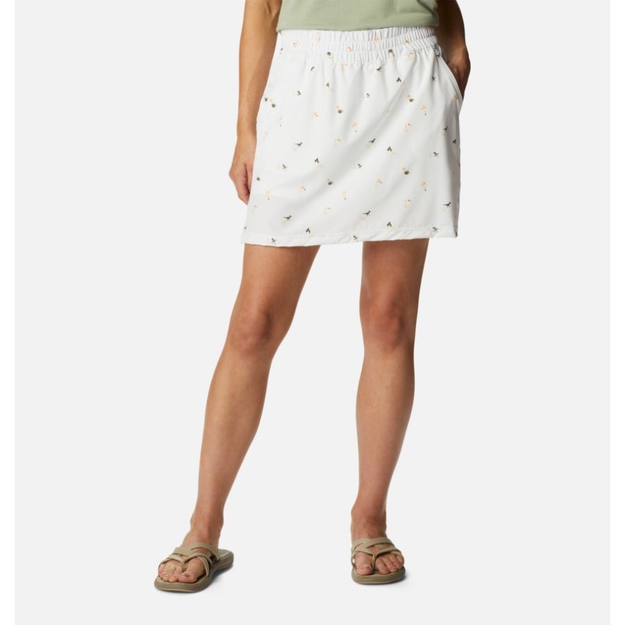 Columbia Sale White/Baja Blitz Women's Alpine Chill Zero Skort