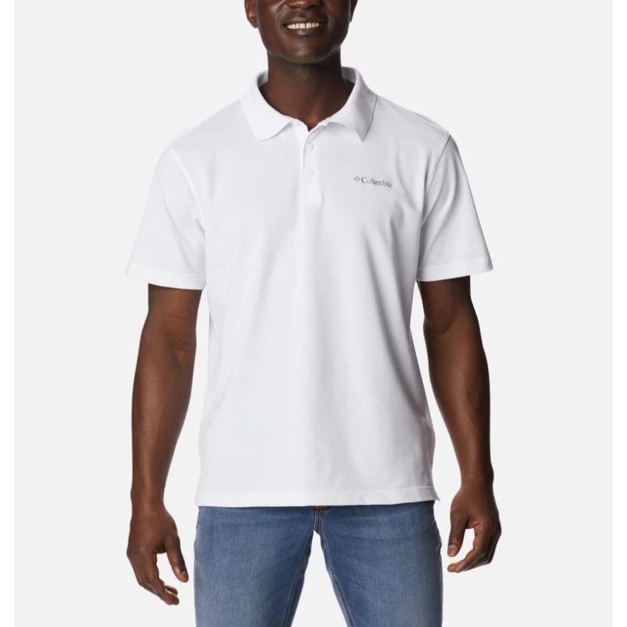 Columbia Sale White Men's Pines Terrace Polo