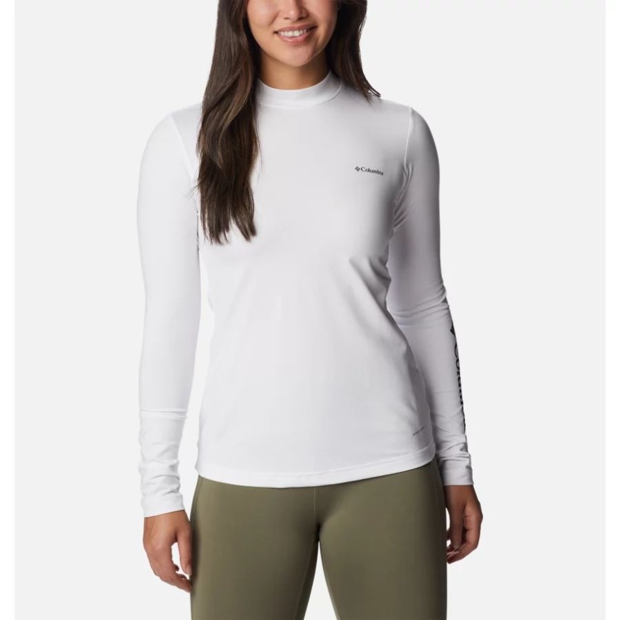 Columbia Sale White Women's Hike Performance Long Sleeve T-Shirt