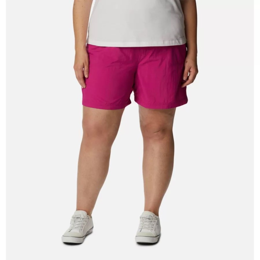 Columbia Sale Wild Fuchsia Women's Sandy River Cargo Shorts Plus Size