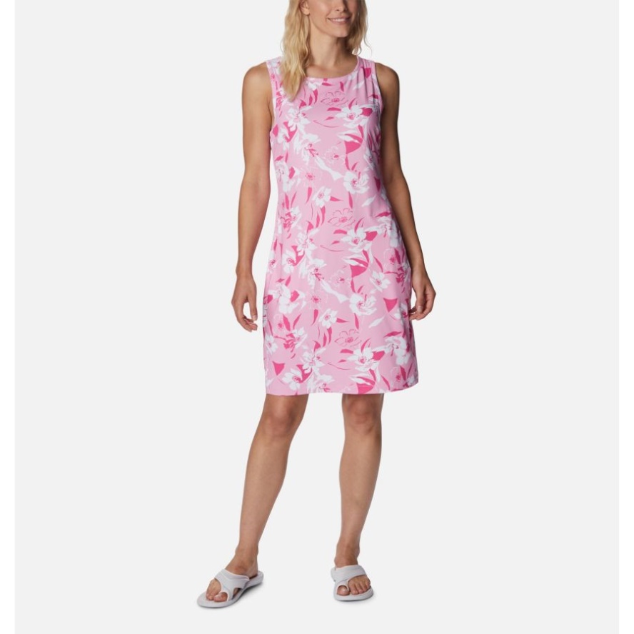 Columbia Sale Wild Rose/Pop Flora Tonal Women's Chill River Printed Dress