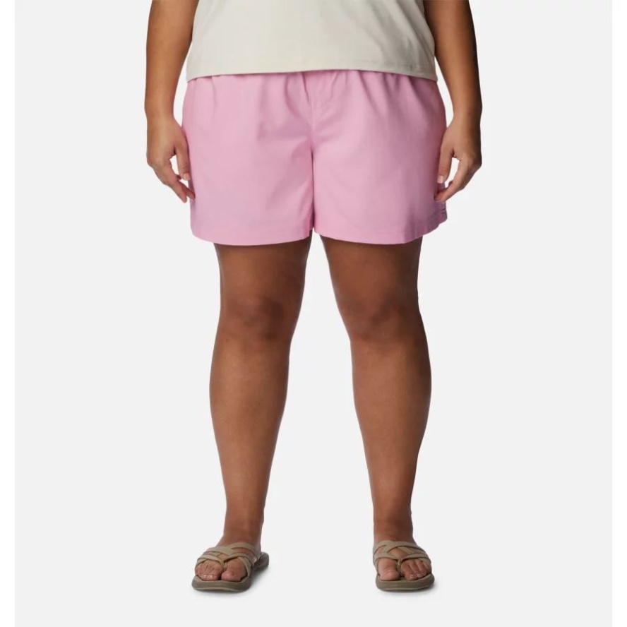 Columbia Sale Wild Rose Women's Anytime Lite Shorts Plus Size