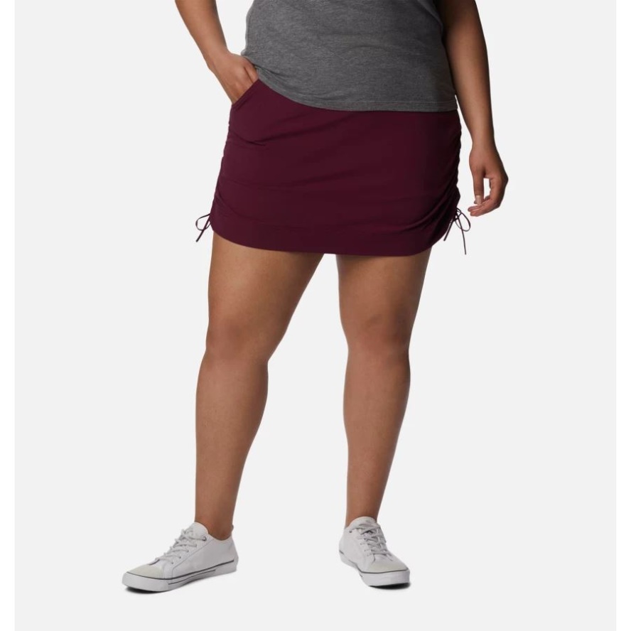 Columbia Sale Women's Anytime Casual Skort Plus Size Marionberry