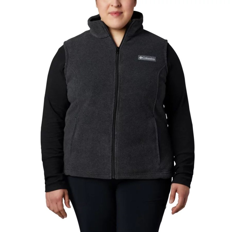 Columbia Sale Women's Benton Springs Vest Plus Size Charcoal Heather