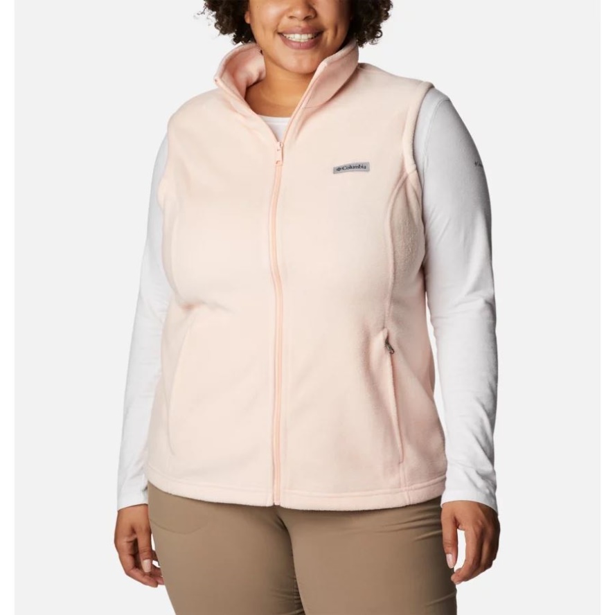Columbia Sale Women's Benton Springs Vest Plus Size Peach Blossom