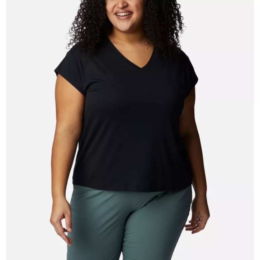 Columbia Sale Women's Boundless Beauty Tee Plus Size Black