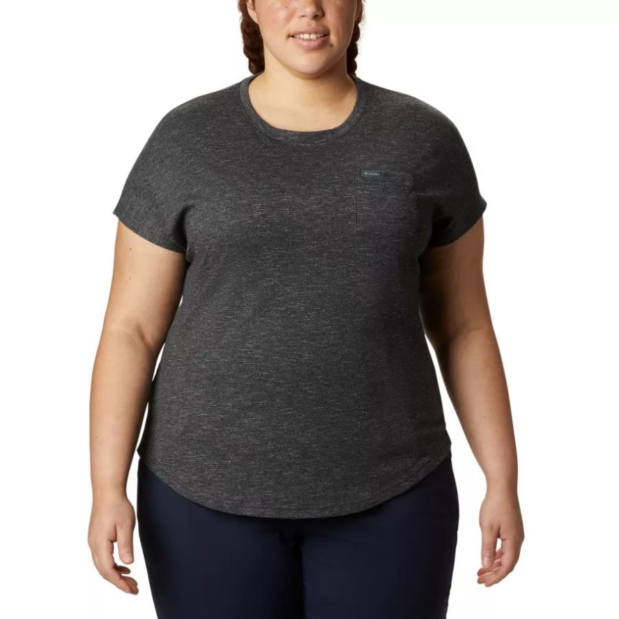 Columbia Sale Women's Cades Cape T-Shirt Plus Size Black
