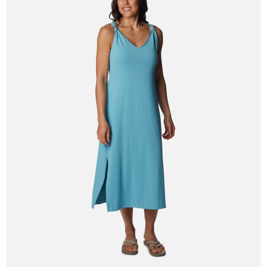 Columbia Sale Women's Chill River Maxi Dress Sea Wave