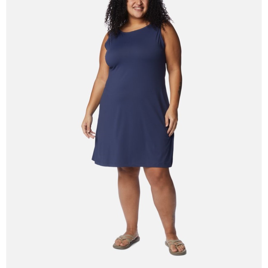 Columbia Sale Women's Chill River Printed Dress Plus Size Nocturnal