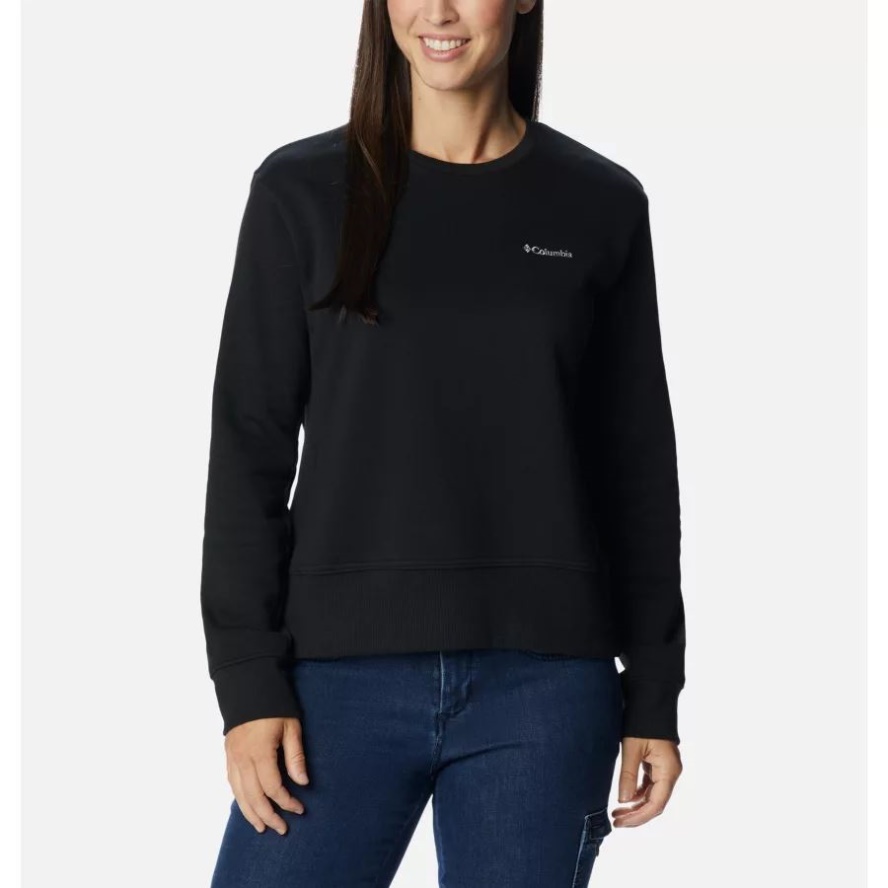 Columbia Sale Women's Columbia Sale Lodge Crew IV Sweatshirt Black