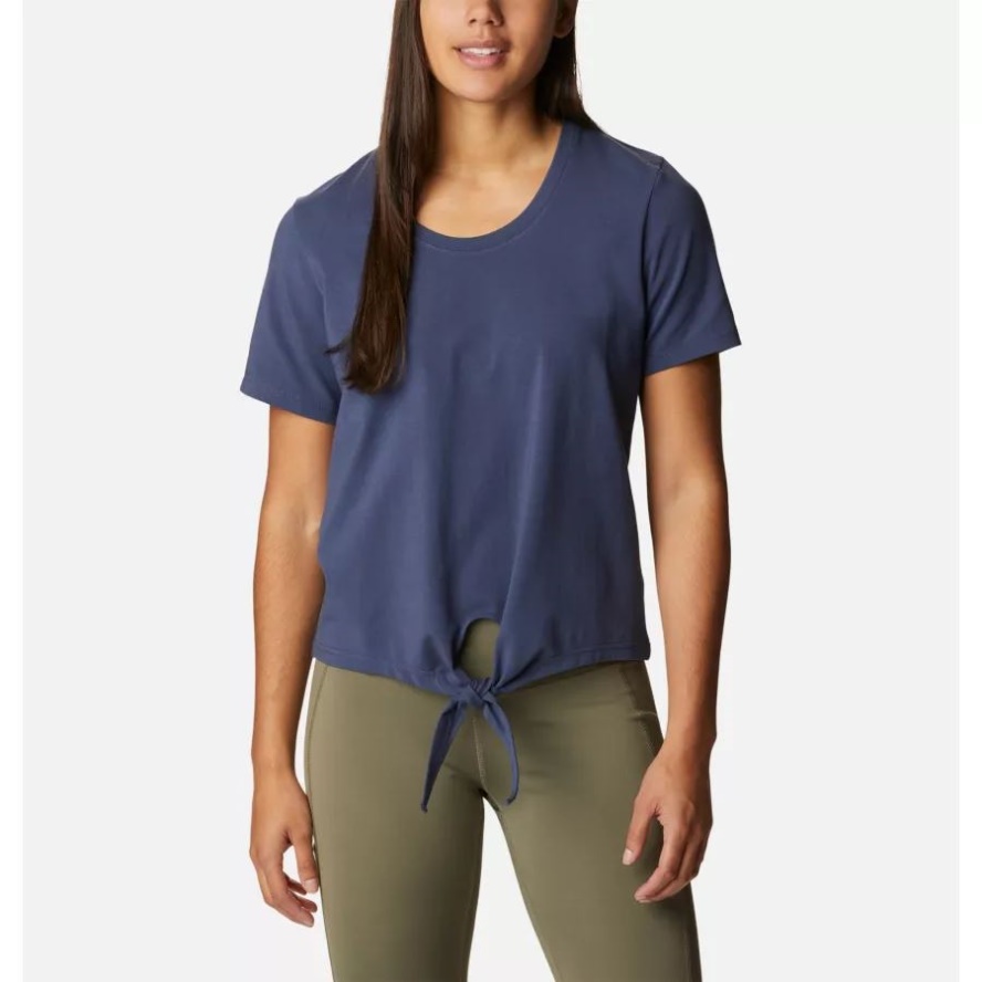 Columbia Sale Women's Columbia Sale Trek Short Sleeve Shirt Nocturnal