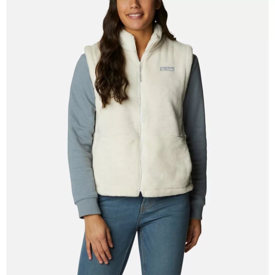 Columbia Sale Women's Fire Side Vest Chalk