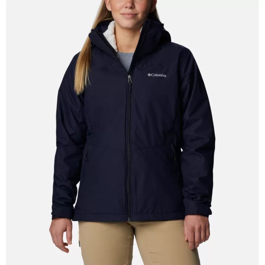 Columbia Sale Women's Gulfport Interchange Jacket Dark Nocturnal