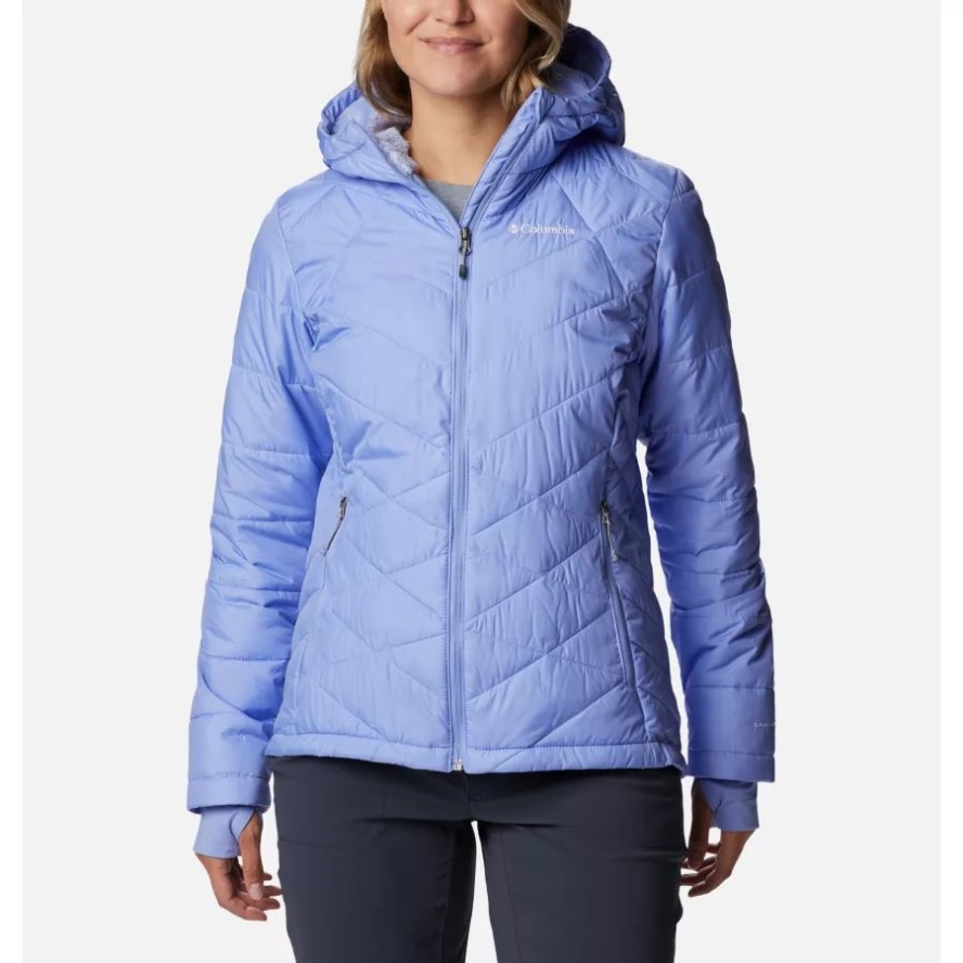 Columbia Sale Women's Heavenly Hooded Synthetic Down Jacket Serenity