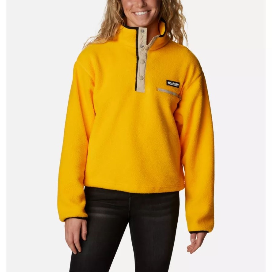Columbia Sale Women's Helvetia Cropped Half Snap Fleece Stinger