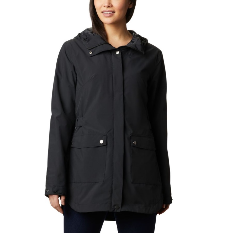 Columbia Sale Women's Here And There Trench Jacket Black