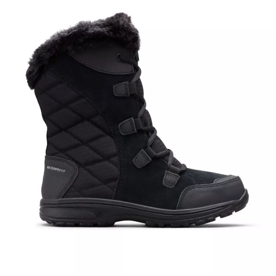 Columbia Sale Women's Ice Maiden II Boot Wide Black/Columbia Sale Grey
