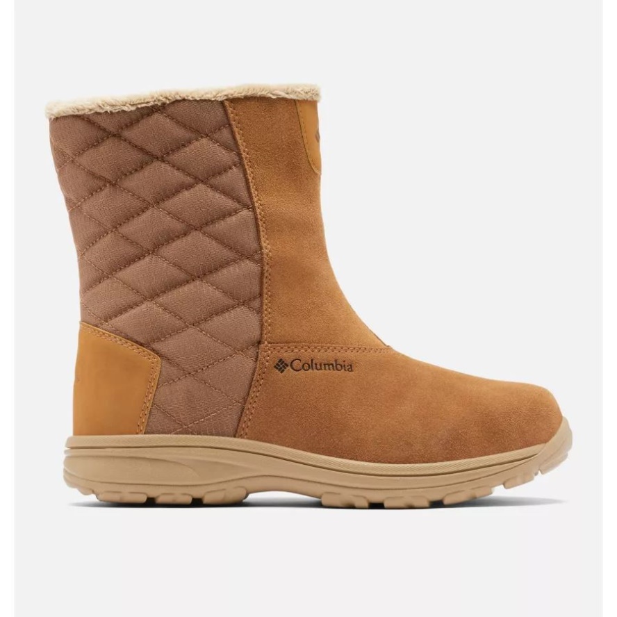 Columbia Sale Women's Ice Maiden Slip III Boot Elk/Light Brown