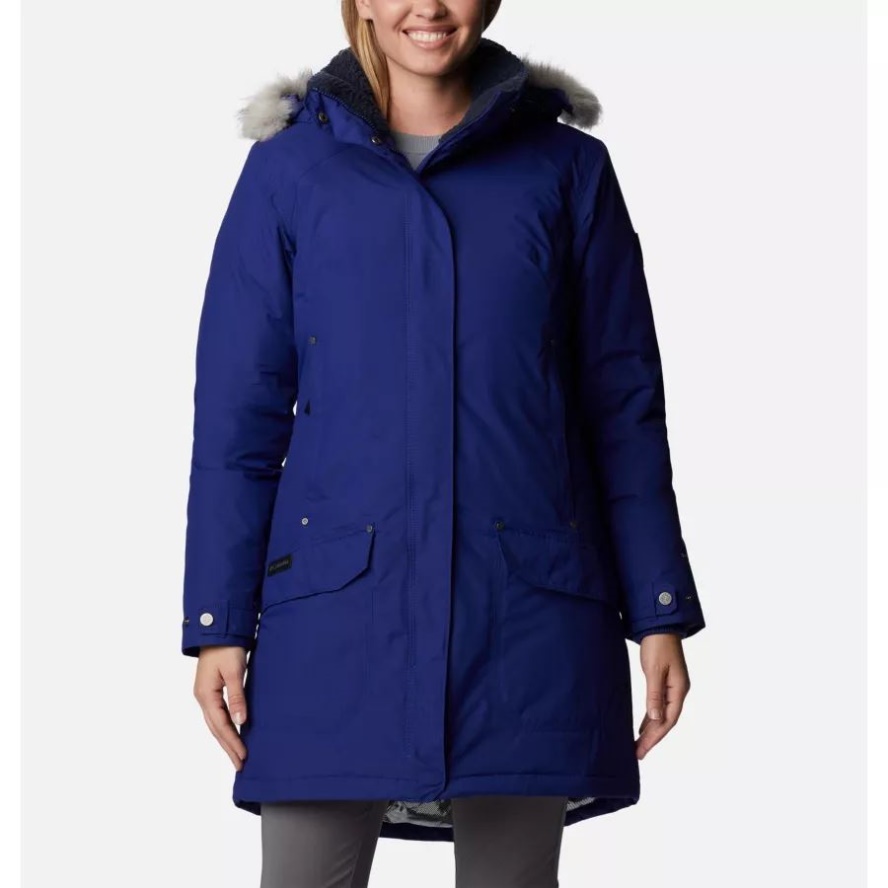 Columbia Sale Women's Icelandite TurboDown Jacket Dark Sapphire