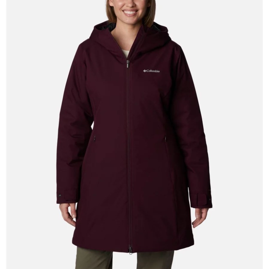 Columbia Sale Women's Looking Glass Pass Mid Jacket Epic Plum
