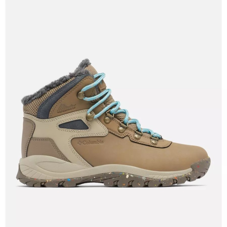 Columbia Sale Women's Newton Ridge Plus Omni Heat Walking Boot Wet Sand/Sea Wave