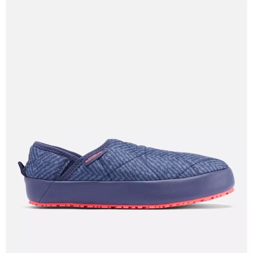 Columbia Sale Women's Omni-Heat Lazy Bend Moc Slipper Nocturnal/Neon Sunrise