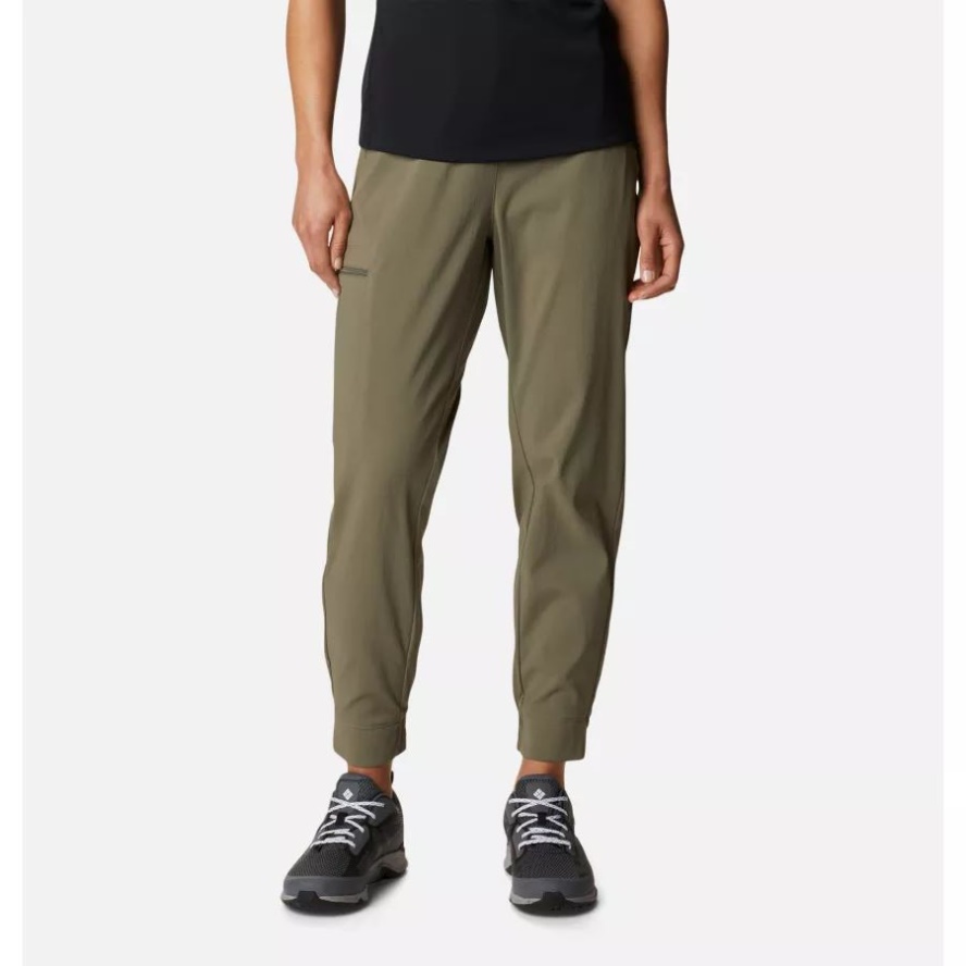 Columbia Sale Women's On The Go Joggers Stone Green
