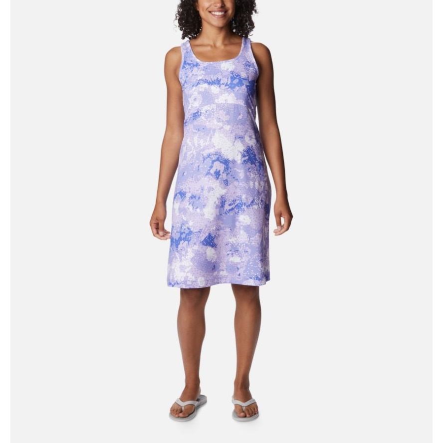 Columbia Sale Women's PFG Freezer III Dress Violet Sea Foam Floral