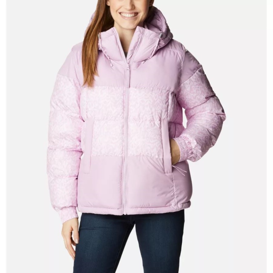 Columbia Sale Women's Pike Lake II Insulated Jacket Aura/Aura Terrain Print