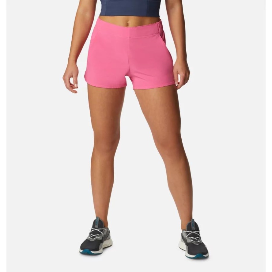 Columbia Sale Women's Pleasant Creek Stretch Shorts Wild Geranium