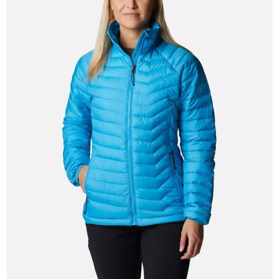 Columbia Sale Women's Powder Lite Jacket Blue Chill