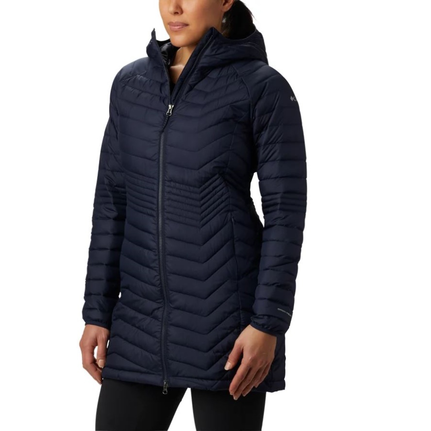 Columbia Sale Women's Powder Lite Mid Jacket Dark Nocturnal