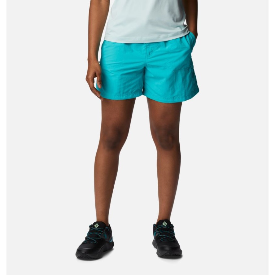 Columbia Sale Women's Sandy River Cargo Shorts Bright Aqua