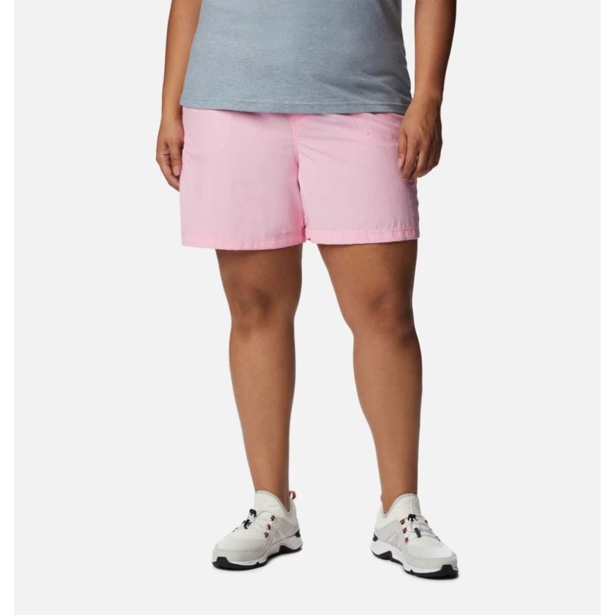 Columbia Sale Women's Sandy River Cargo Shorts Plus Size Wild Rose