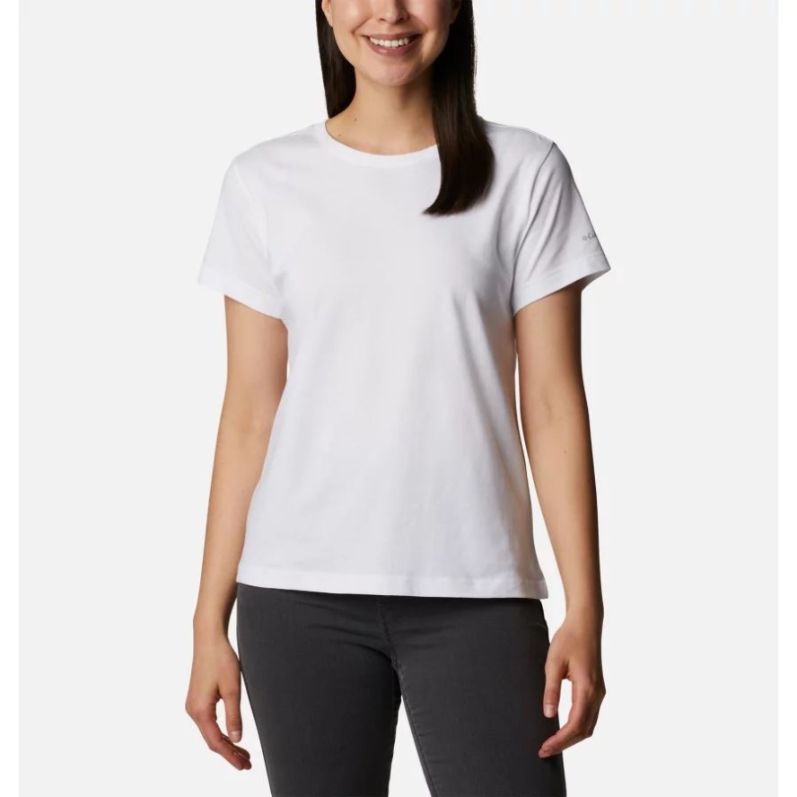 Columbia Sale Women's Sapphire Point Short Sleeve Shirt White
