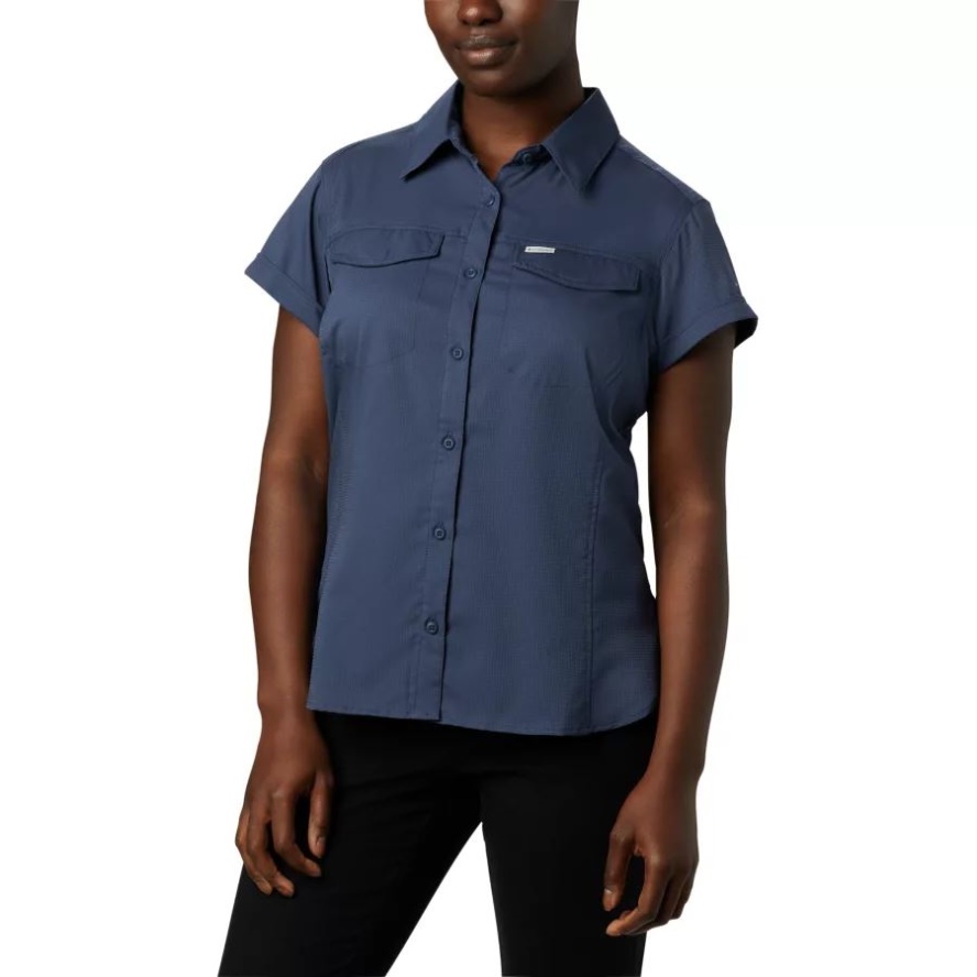 Columbia Sale Women's Silver Ridge Lite Short Sleeve Shirt Nocturnal