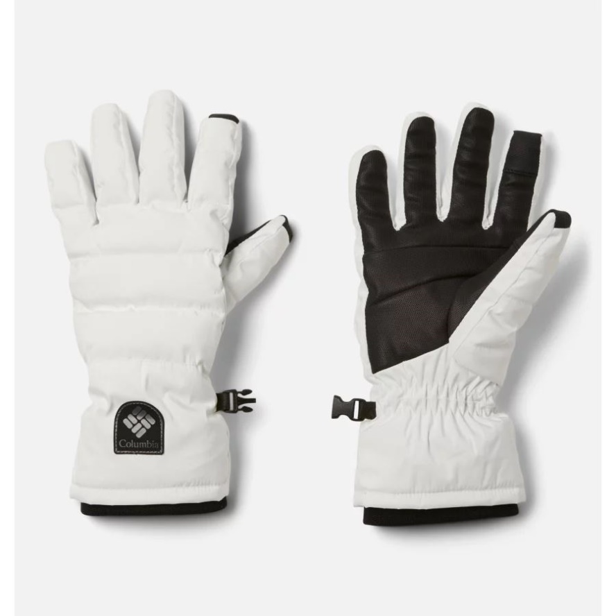 Columbia Sale Women's Snow Diva Gloves White Sheen