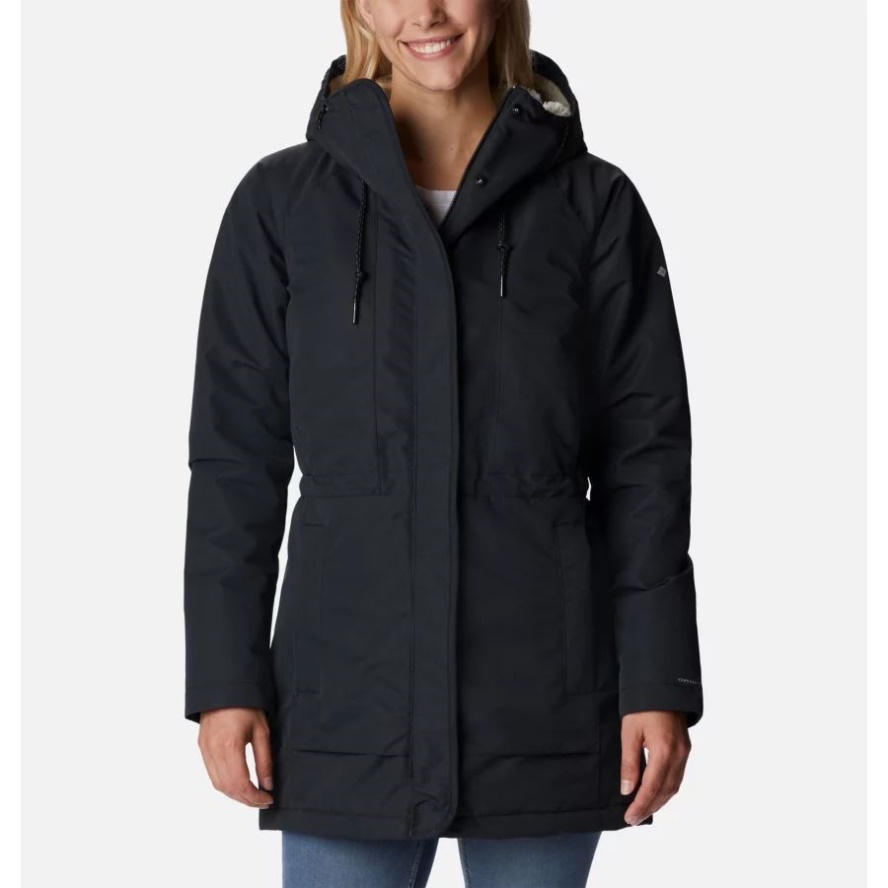 Columbia Sale Women's South Canyon Sherpa Lined Waterproof Parka Black