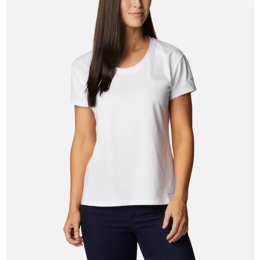 Columbia Sale Women's Sun Trek T-Shirt White