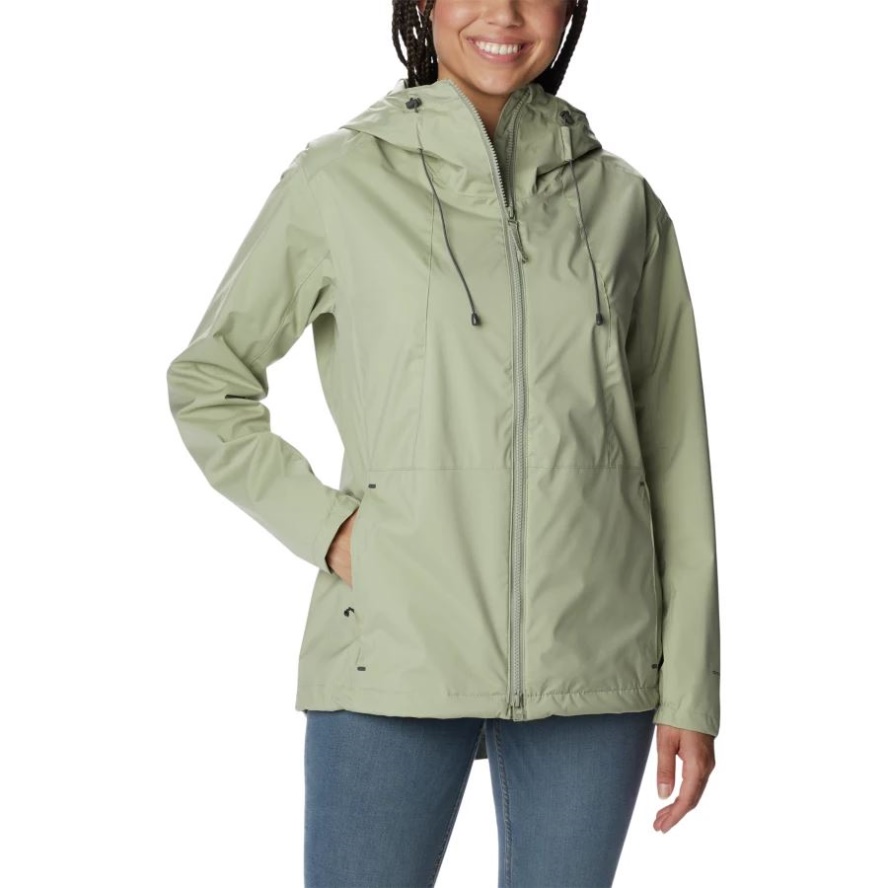 Columbia Sale Women's Sunrise Ridge Waterproof Shell Jacket Safari