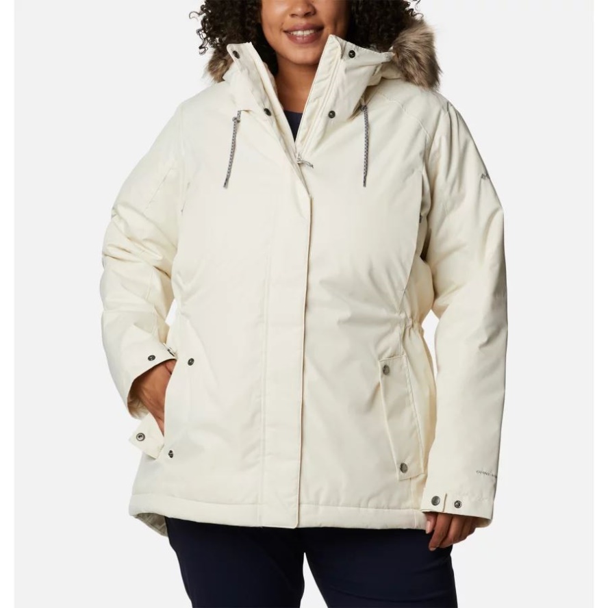 Columbia Sale Women's Suttle Mountain II Insulated Jacket Plus Size Chalk