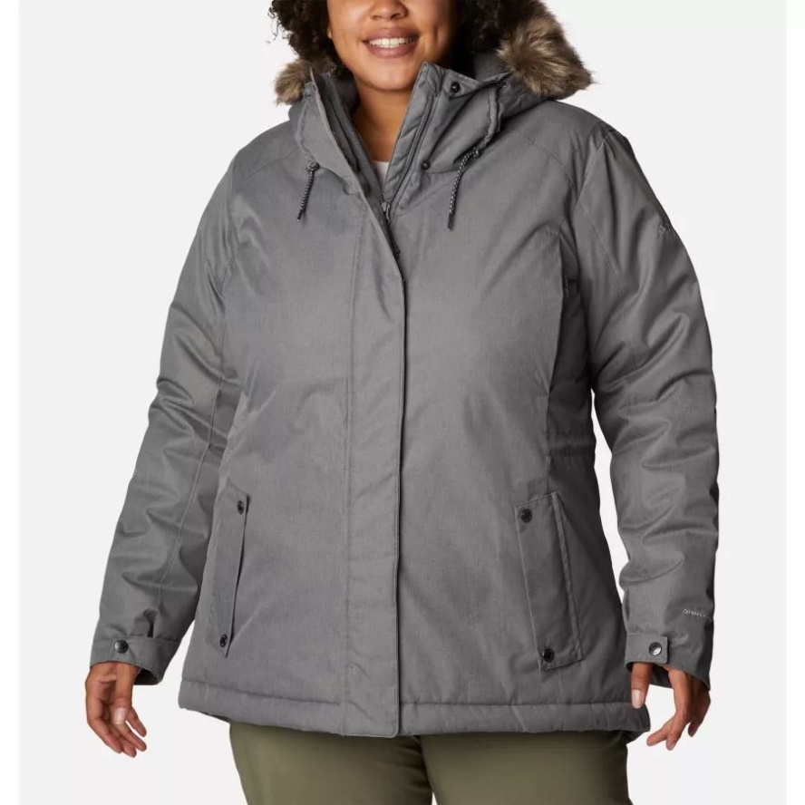 Columbia Sale Women's Suttle Mountain II Insulated Jacket Plus Size City Grey