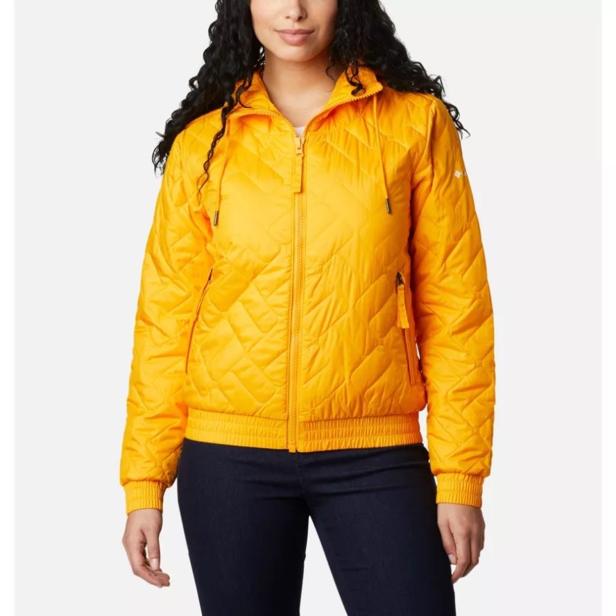 Columbia Sale Women's Sweet View Insulated Bomber Bright Marigold