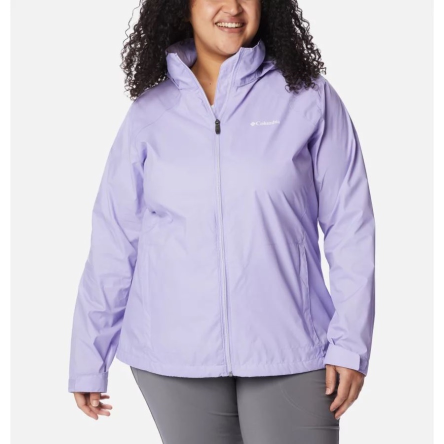 Columbia Sale Women's Switchback III Jacket Plus Size Frosted Purple