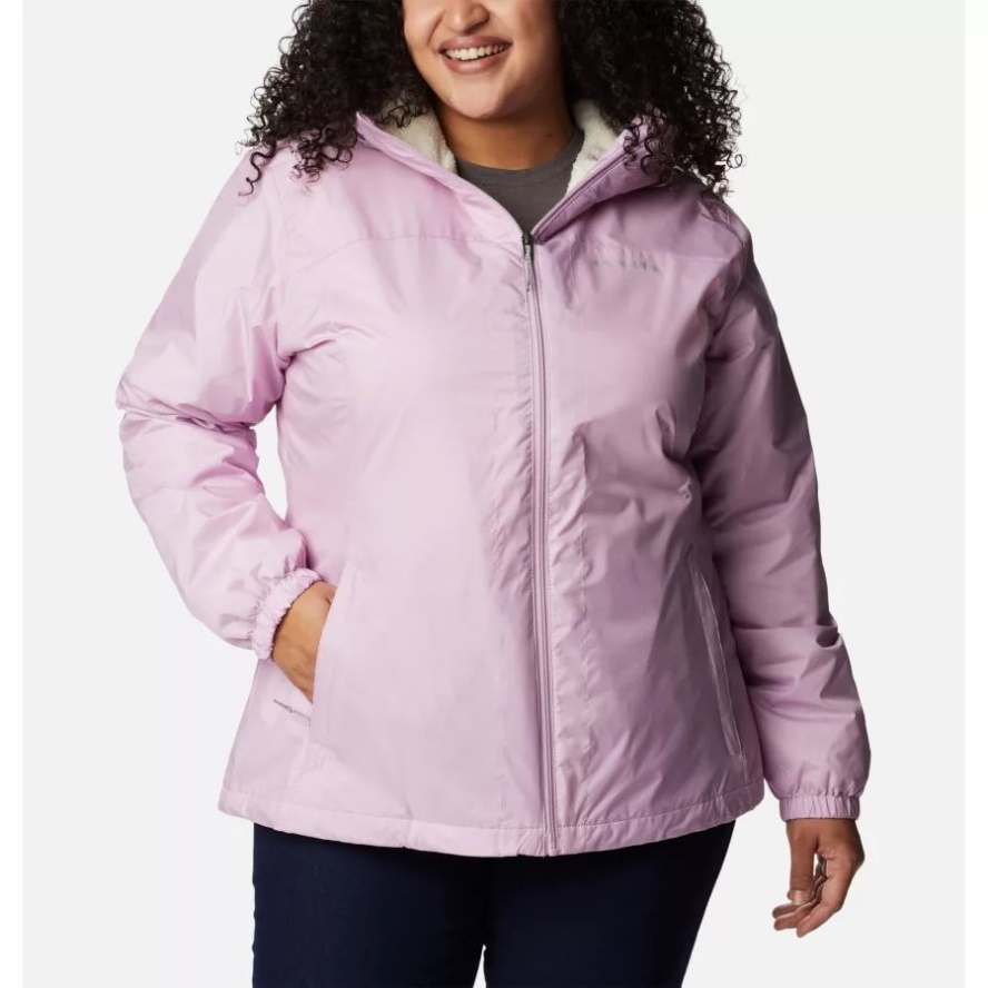 Columbia Sale Women's Switchback Sherpa Lined Jacket Plus Size Aura