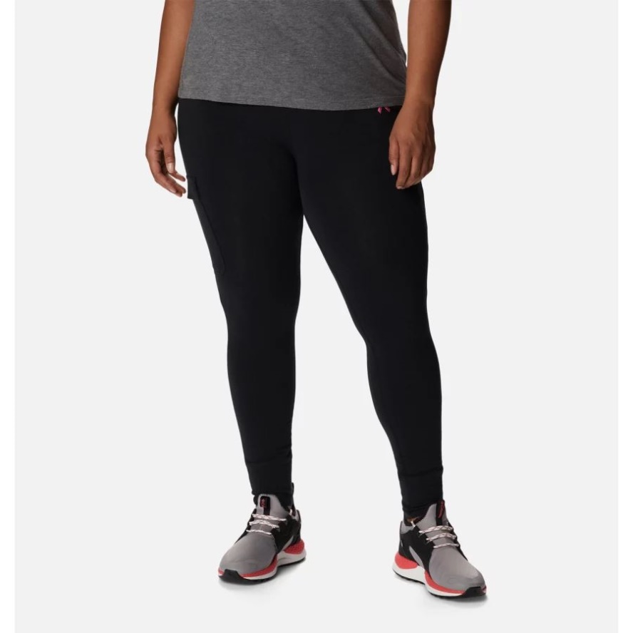 Columbia Sale Women's Tested Tough In Pink Leggings Plus Size Black
