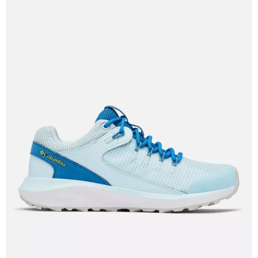 Columbia Sale Women's Trailstorm Waterproof Walking Shoe Pale Blue/Dark Cyan