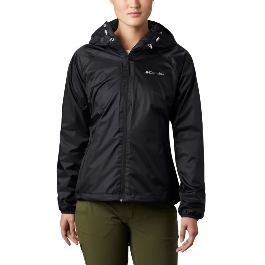 Columbia Sale Women's Ulica Rain Jacket Black Sheen